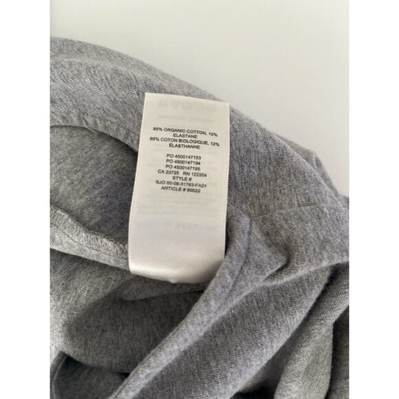 Aritzia The Group Babaton Jumpsuit M Gray Long Sleeve Fitted Athletic Bodyshape - Picture 11 of 11